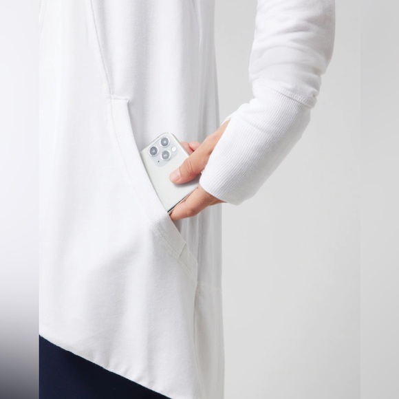 Athleta Pranayama Wrap in Bright White - Medium Petite - Picture 9 of 11